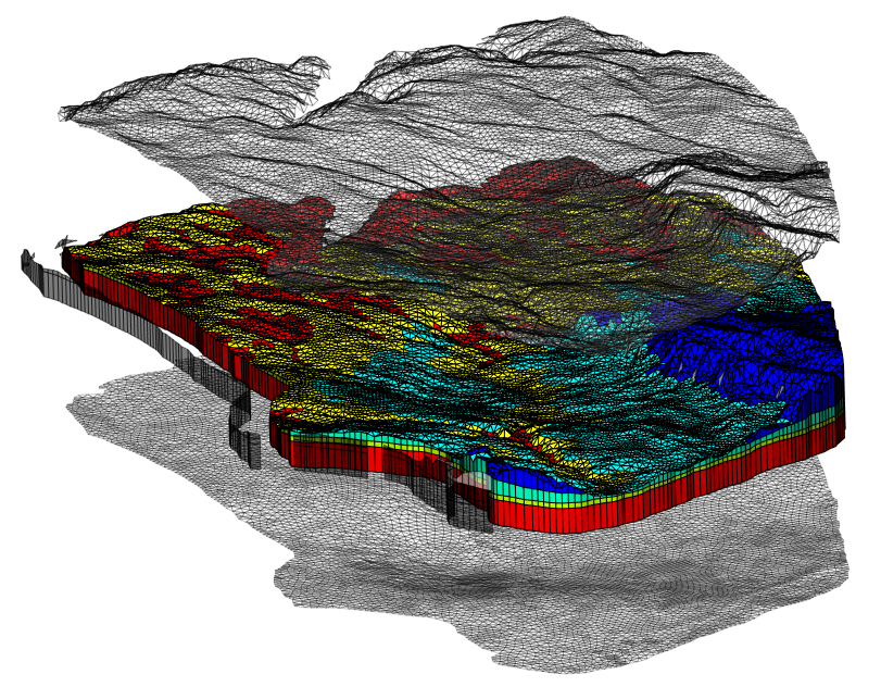 Extracted surfaces